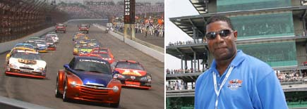 2005 Allstate 400 at the Brickyard Pace Car driver