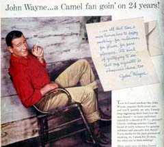 John Wayne ad