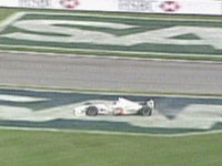 Jacques Villeneuve braked too late to get around Fretzen