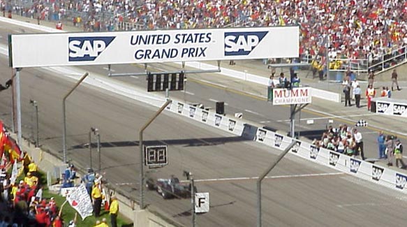 Hakkinen crosses finish line first