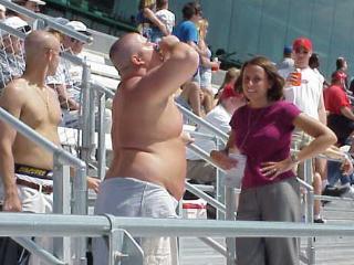 Chug that Budweiser!