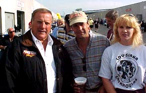 A.J. and Georgia race fans