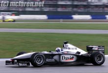 David Coulthard's West McLaren Mercedes