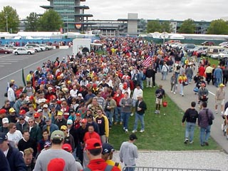 in line for bridge