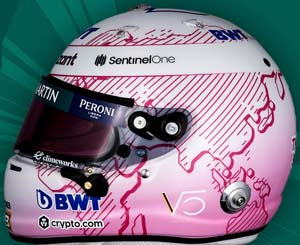 Vettel 2021 helmet