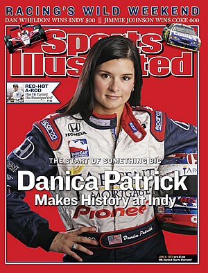 Danica Patrick on cover of 2005 Sports Illustrated