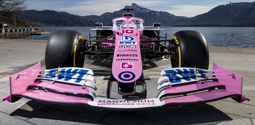 2020 Racing Point RP20 Launch - Front View