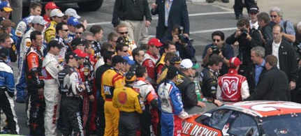 Prez Bush says howdy