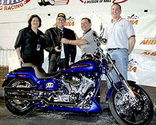 Matt Kenseth's new free Harley