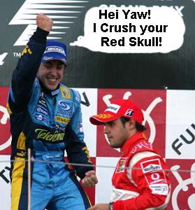 Alonso in Japan