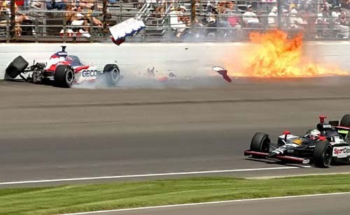 Al Unser Jr Wreck