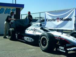 Eddie's new racer