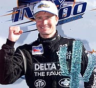 Buddy Lazier winner of 2000 Phoenix INDY 200